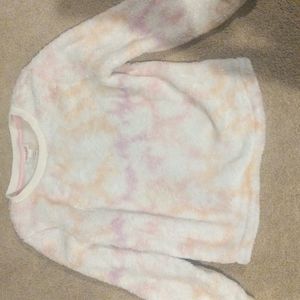 Girls multicolor soft pajama shirt size 10-12